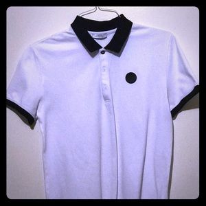 Versace Saul Medusa Embroidered Steve Polo Shirt